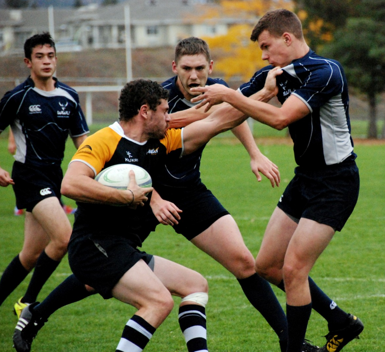 rugby players on field in dublin